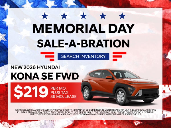 New 2026 Hyundai Kona SE FWD